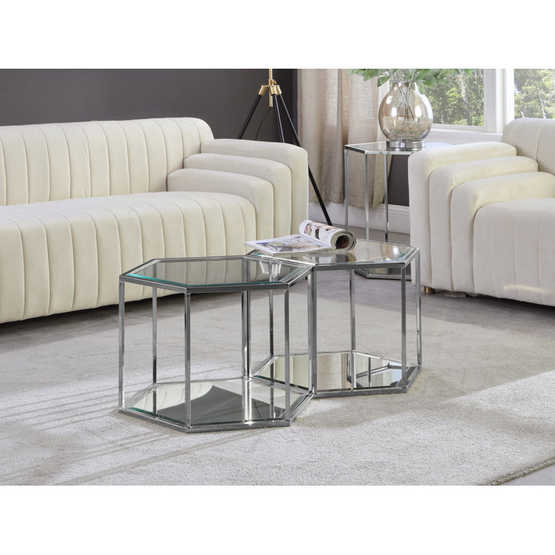 Ensemble de tables basses 2 pièces Dickerson