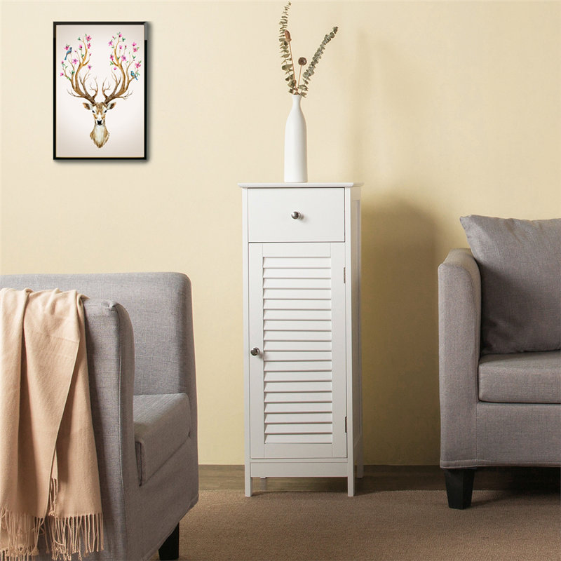Shutter Door 32 W x 30 Dx 87 H cm Free-Standing Cabinet