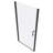 3/8" Wide Shower Door With Pivot, 1/4" Tempered Glass, Bathroom Hygiene Perfection-124069856