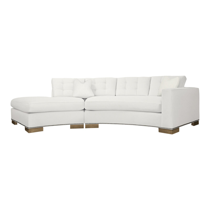 Canapé modulaire 2 pièces Michael Weiss, Peau de mouton Kempsey, Hampton