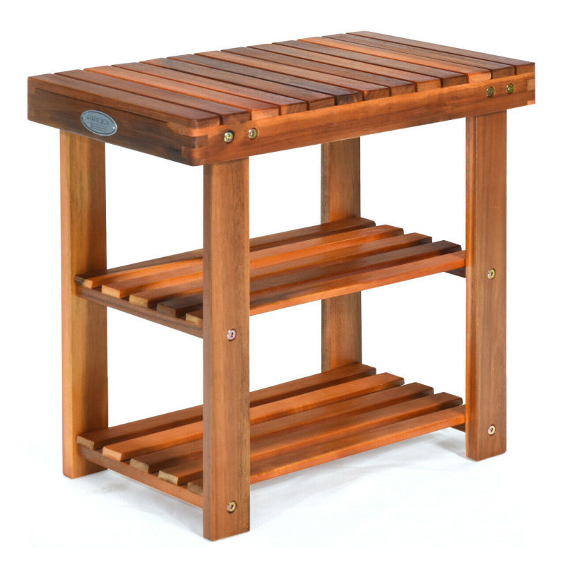 Costway 4 Pair Stackable Shoe Rack