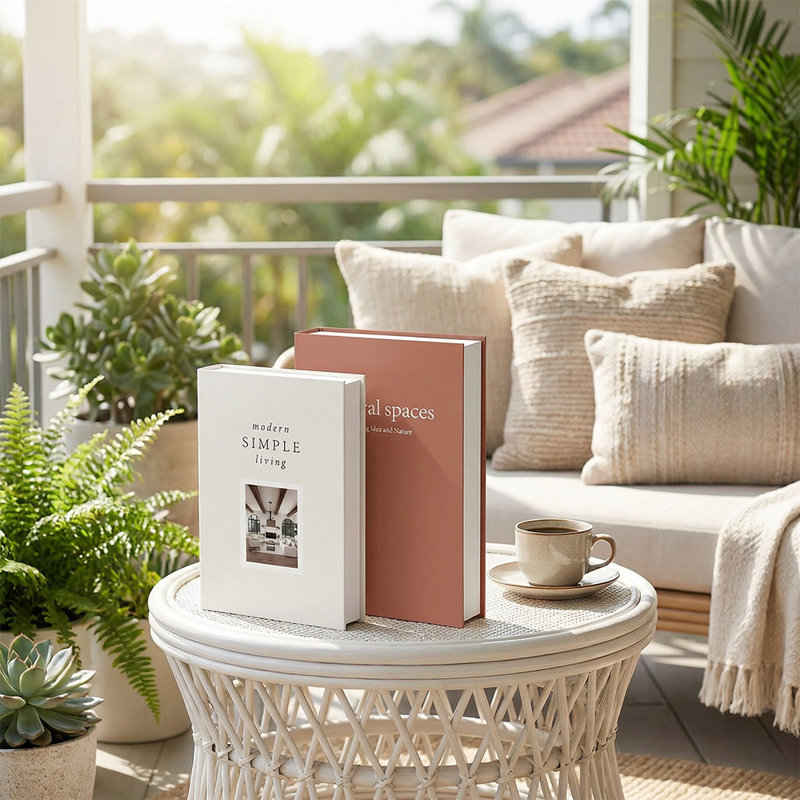 Ensemble de boîtes de rangement Designer Book