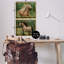  Ensemble de 2 toiles flottantes encadrées Trotting Horse visages par Victoria Barnes-421049714-421049700