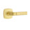 Aston Flat Passage (Hall & Closet) Door Lever with Square Rosette