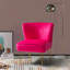 Chaise d'appoint en velours Euclid-568796716