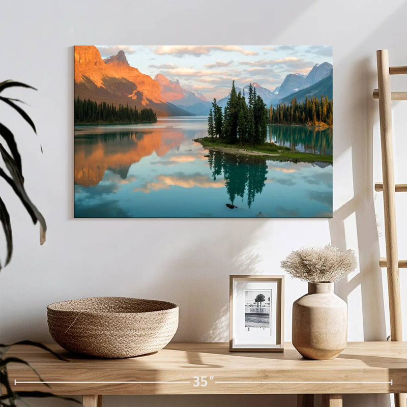 Alvord Maligne Lake Spirit Island, H 16 po x l 24 po