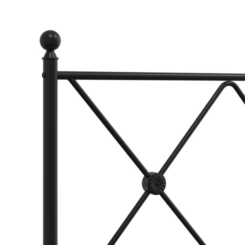 Corrstown Metal Bed, White, Kingsize (5')