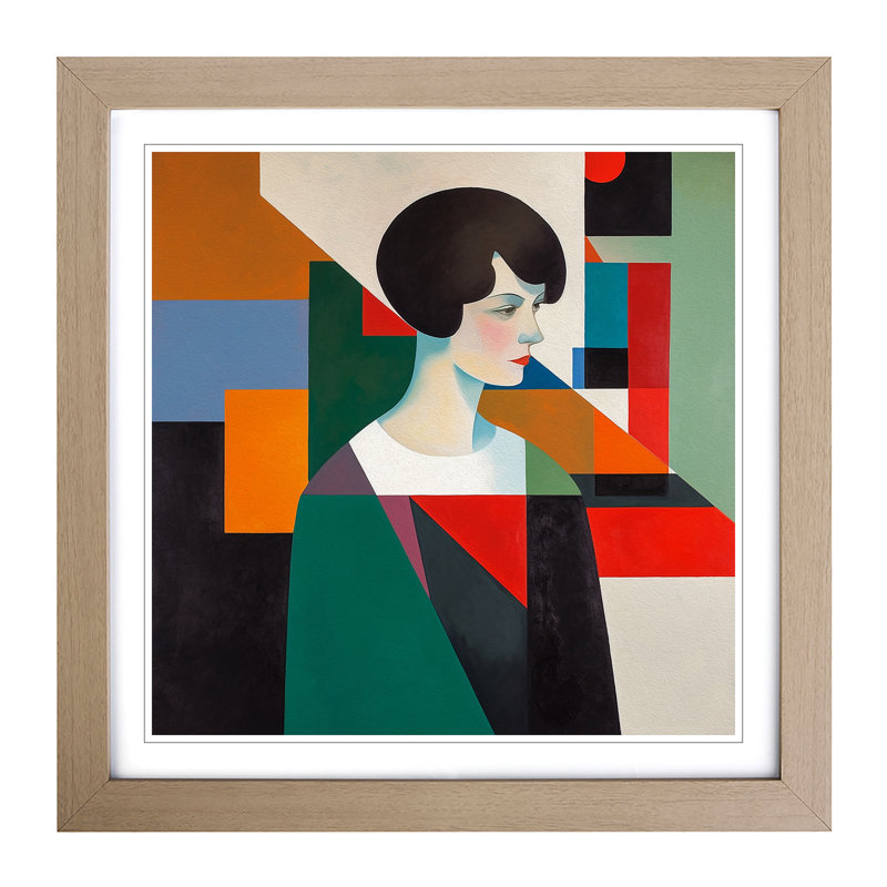 Woman Suprematism No.2 - Framed Print