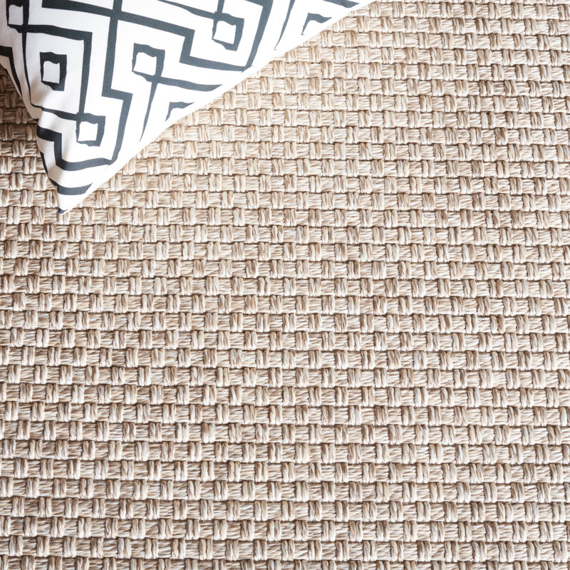 Tapis d'intérieur / extérieur de couleur unie Sisal, Tapis de couloir 2 pi 2 po x 11 pi