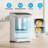 Compact Washer Dryer Combo Set 3.0 Cu.ft. Washing Machine & 2.6 Cu.ft. Electric Dryer, Easy Knob Control Panel, High Efficiency