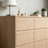 9 Drawer Dresser For Bedroom With Large Drawers, 63" Wide Wood Dresser, Large Floor Chest Of Drawers, Modern Long TV Stand, Mid Century Storage Cabinet Side Table, Natural-535466444