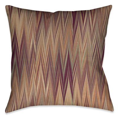 Marble Chevron Throw Pillow