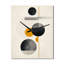 Illustration géométrique circulaire minimale I - horloge murale moderne abstraite-99632987