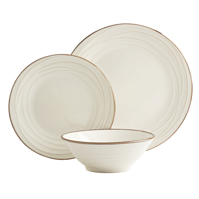 Embossed Dinnerware Tabletops Gallery 12PC Set