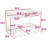 Heavy Duty Metal Bunk Bed Frame With Safety Guardrails And Ladder-724304683-724304677