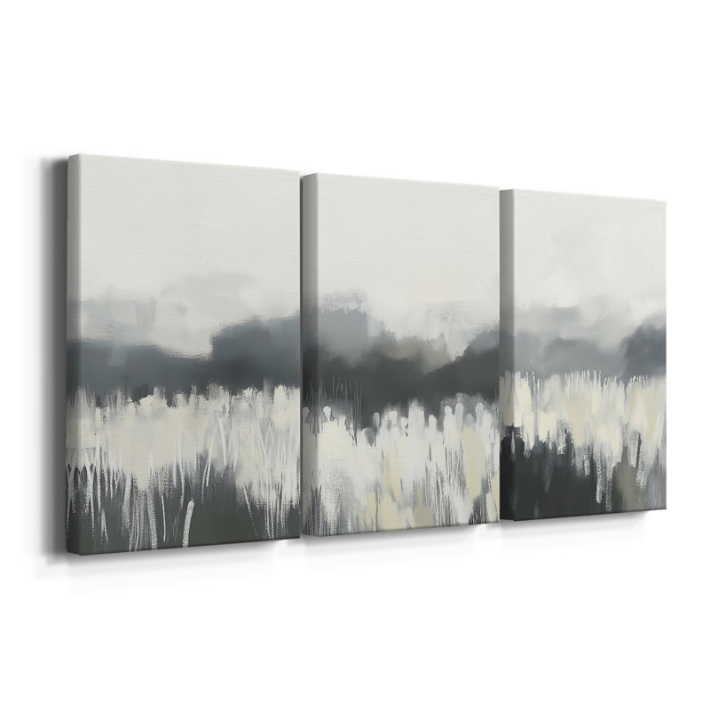 LANDSCAPES Series LX - Toile tendue avec châssis sur mesure - 3 pièces, H 12 po x l 24 po