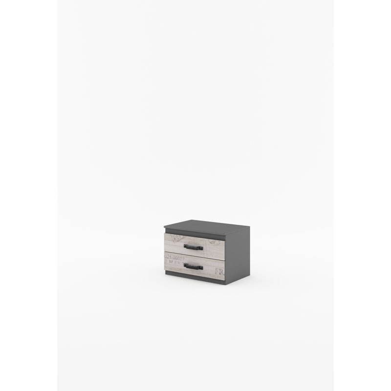 70cm W Plywood / Laminate Board Bedside Table