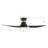 45'''' Smart Ceiling Fan With Remote, Light Kit IncludedWorks With Google Assistant And Amazon Alexa,Siri Shortcut.-1144462346
