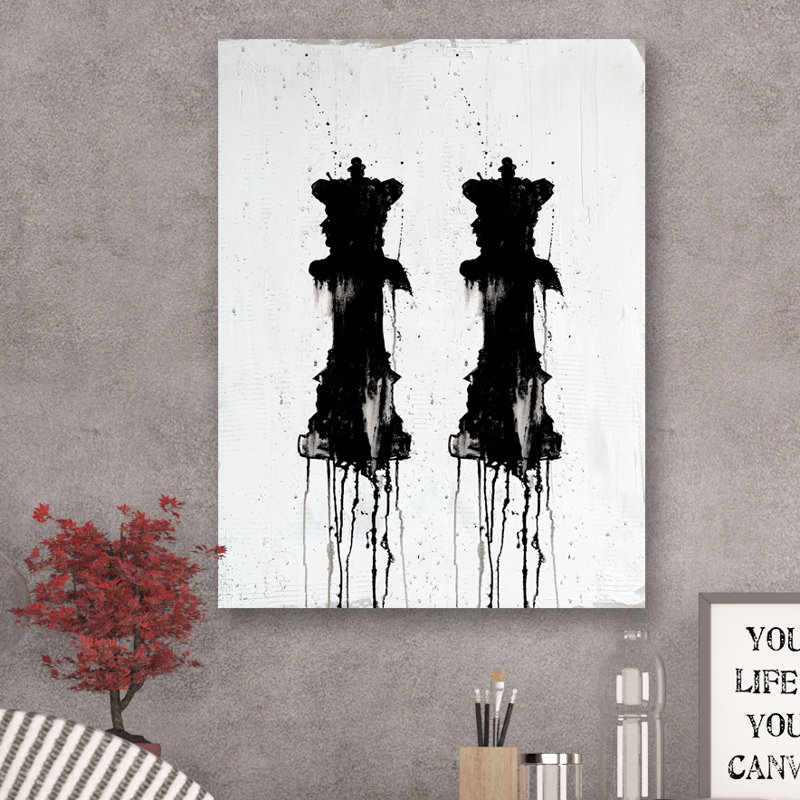 « two Grands » par kent youngstrom, reproduction d’art sur toile tendue, H 20 po x l 15 po x P 1,5 po