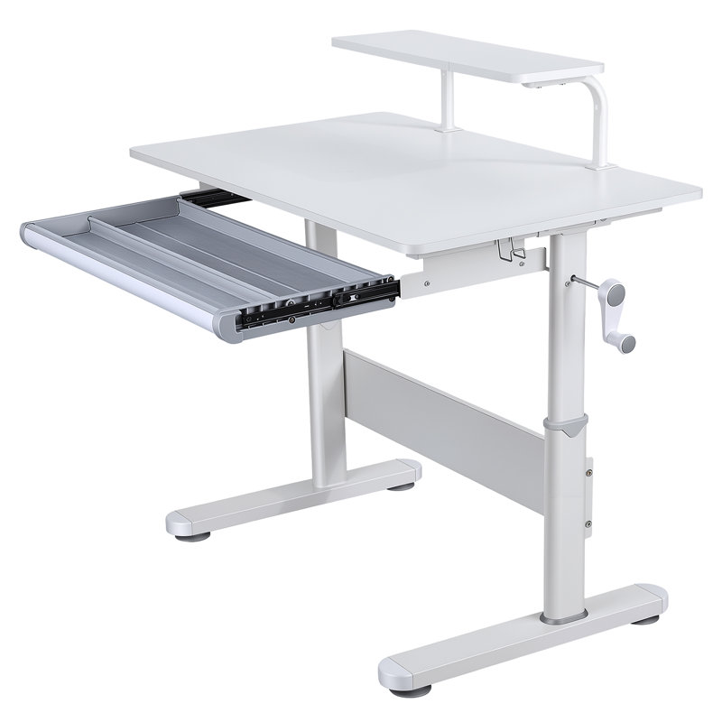 Bureau pour enfants à hauteur réglable 39 po avec bureau inclinable