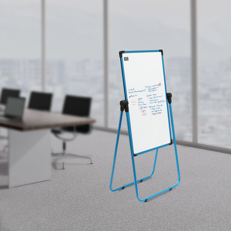 36" x 24" Double Sided Height/Angle Adjustable Magnetic White Board