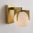 Sadaris Steel Armed Sconce-101544618