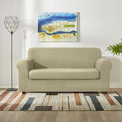 Jacquard Microfiber / Microsuede Box Cushion Slipcover