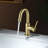Circular Single Hole Bathroom Faucet with Drain Assembly-63898564