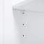 Meuble-lavabo double 84 po blanc 84 po avec comptoir en quartz, 2 lavabos en céramique, tablettes réglables, 3 tiroirs et charnières à fermeture en douceur pour une utilisation efficace de la couleur avec la surface, l'espace de rangement,-118953449