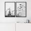 «Earthy Tones Abstract Curves», 2 pièces sur toile-99015649-99015650