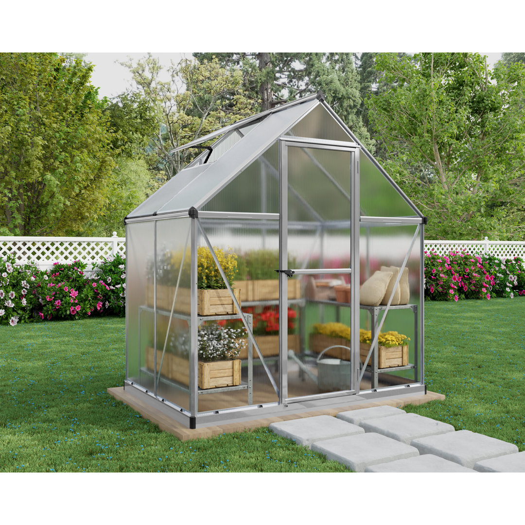 Mythos 6 Ft W x 4 Ft D Greenhouse