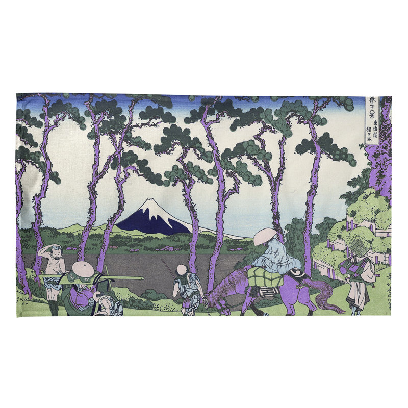 Hague Tea Towel Kitchen Towel, Poly Twill, Purple