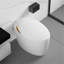 Toilette intelligente unique avec bidet intégré-111875229