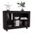 Console Table Cart, 5 Shelves, 4 Casters