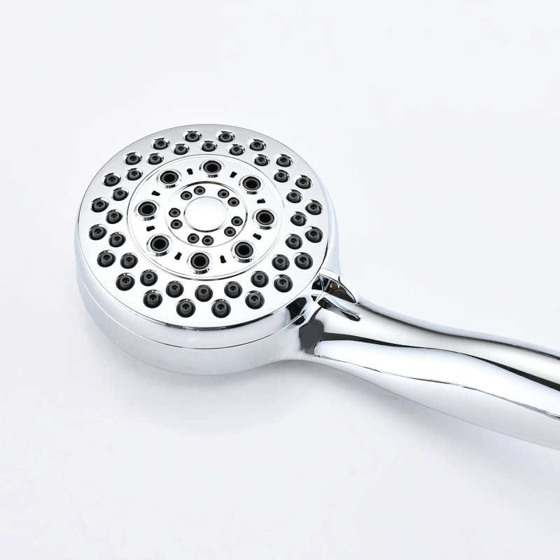 Douche à main haute, 5 modes de jet, Douche à tête avec, construction, Chrome