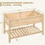 Wood Elevated Planter-235042822