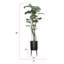 88 po Faux plante Monstera en pot