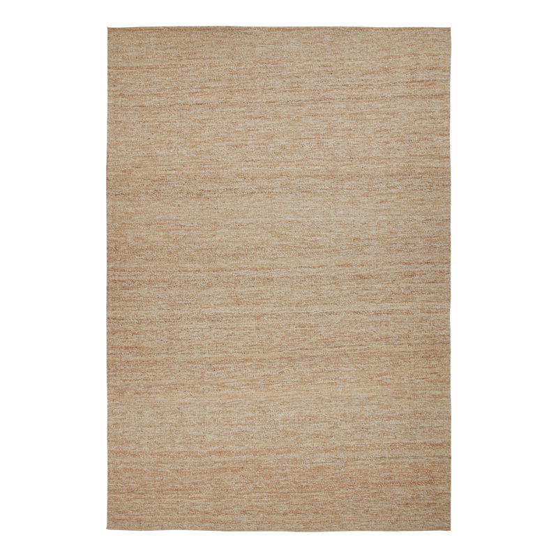Rug & Kilim’S Oversized Solid Kilim In Beige-Brown Tones