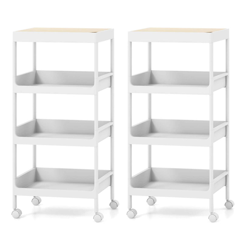 33'' H x 16'' W Utility Cart with Wheels