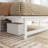 Solid Wood Murphy Bed with Build-In Charger and Removable Shelves-1022790362-1022790363