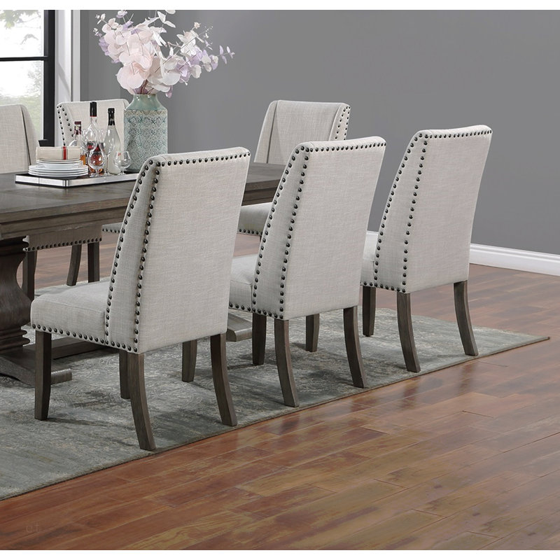 Chaises d'appoint traditionnelles 2Pc rembourrées