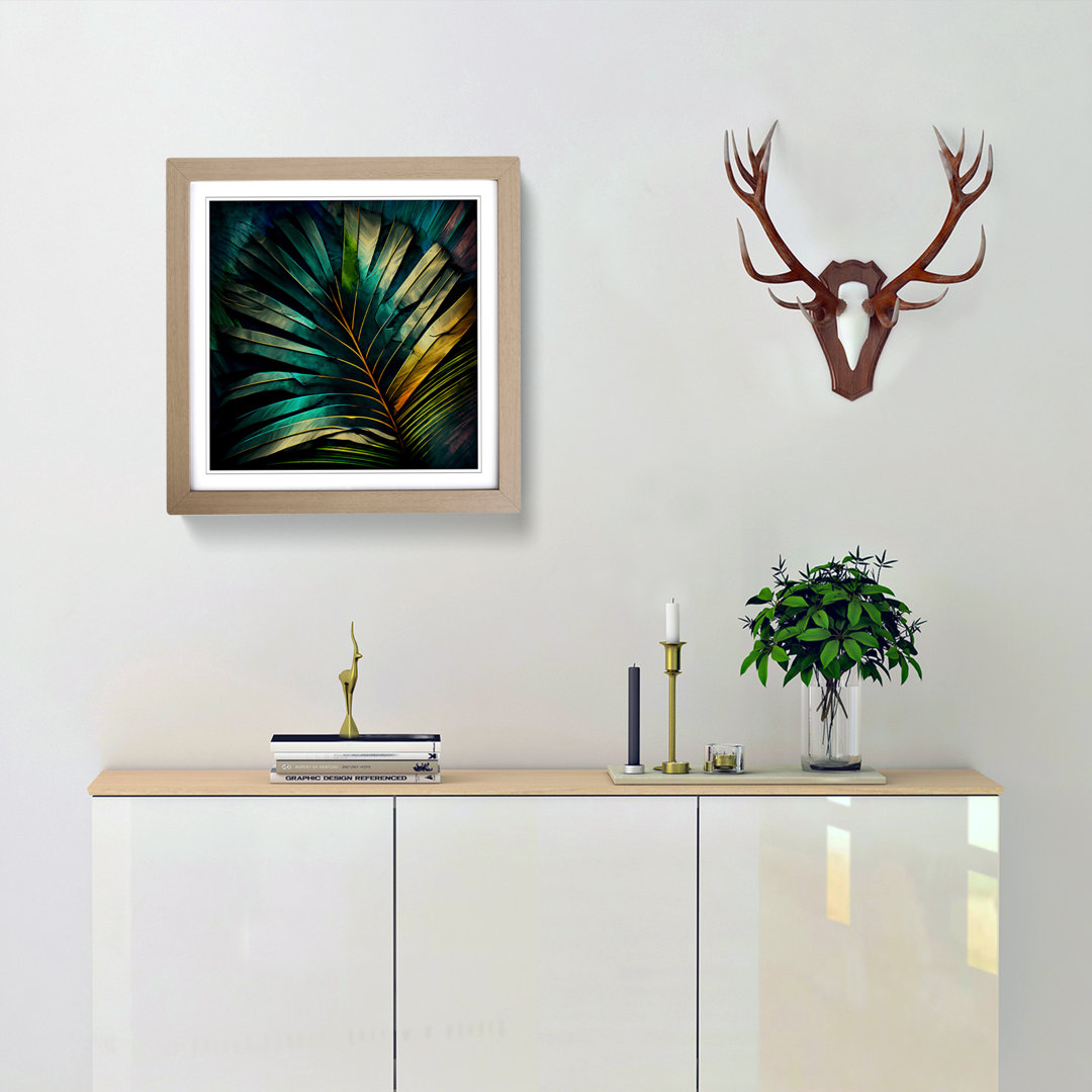 Palm Leaf - Framed Print
