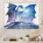 Toile avec cadre flottant blanc