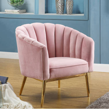 Everly Quinn Encanto Velvet Accent Wayfair & Reviews | Armchair Chairs Upholstered