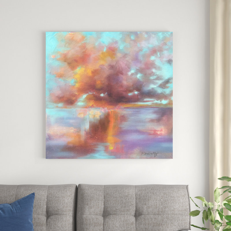 Amour et lumière, H 36 po x l 36 po x P 1,25 po