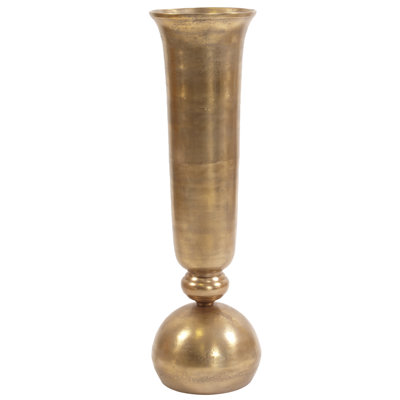 Handmade Metal Floor Vase