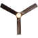 Farmhouse 56"  3 - Blade Modern LED Propeller Ceiling Fan with Remote Control and Light Kit Included