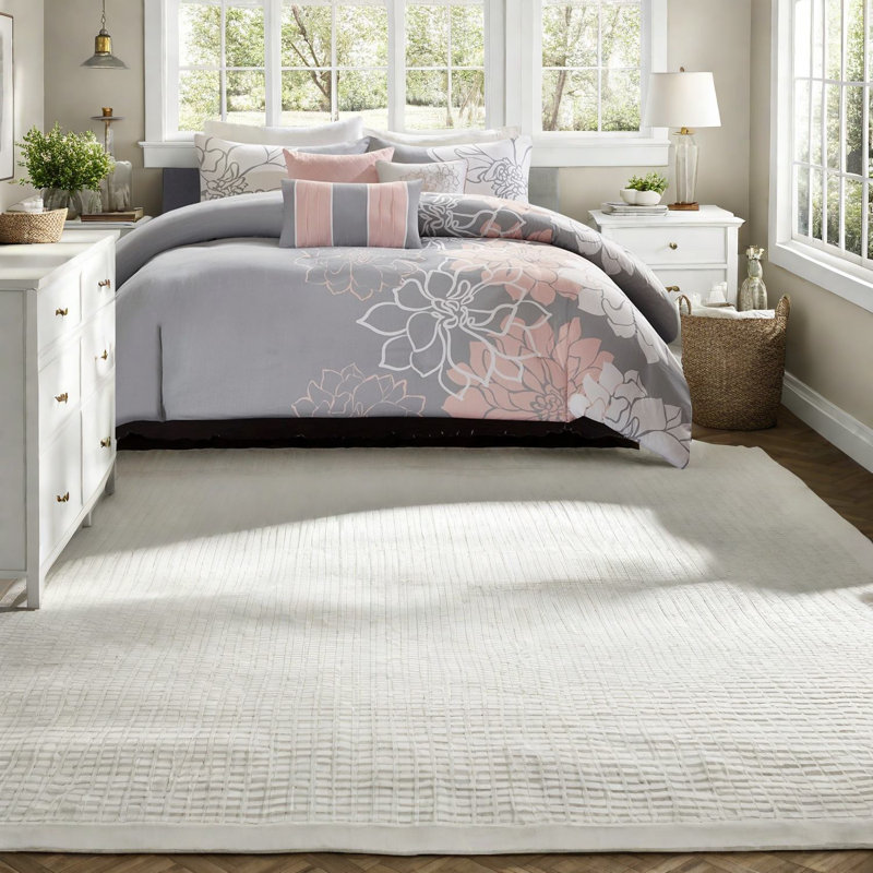 Ensembles de literie élégants et floraux, polyester de qualité supérieure, style transitionnel pour la maison