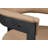 Romeo Finished Upholstered Back Arm Chair-1419104628-1412505325