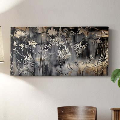 Botanical Series-CXLIX- Toile tendue avec châssis - Prêt à accrocher